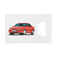 Opel Calibra red