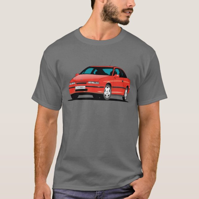 Opel Calibra red T-Shirt (Vorderseite)