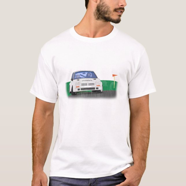 Opel Manta 400 Kundgebung Auto T-Shirt (Vorderseite)