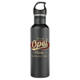 Opel Name Water Flasche Geschenk Edelstahlflasche