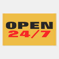 OPEN 24/7