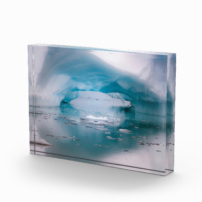 Open Arch Iceberg | Antarktis Fotoblock (Rechts)