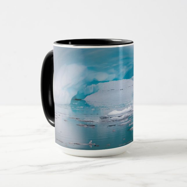 Open Arch Iceberg | Antarktis Tasse (Vorderseite Links)