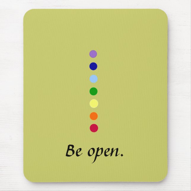 Open = Chakra Mousepad (Vorne)