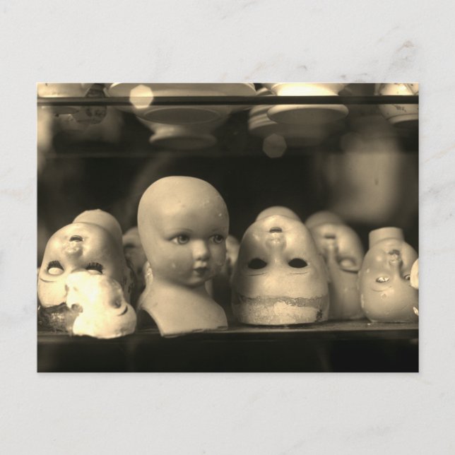 Open Eyes Postkarte (Vorderseite)