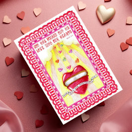 Open Heart Inspiration Postcard Postkarte