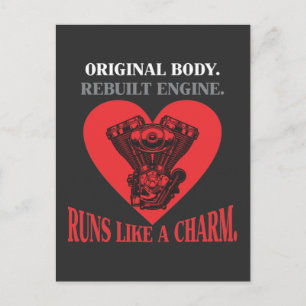 Open Heart Operation Gute Erholung Postkarte