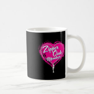 Open Heart Operation Spaß Frauen Zipper Club T-Shi Kaffeetasse