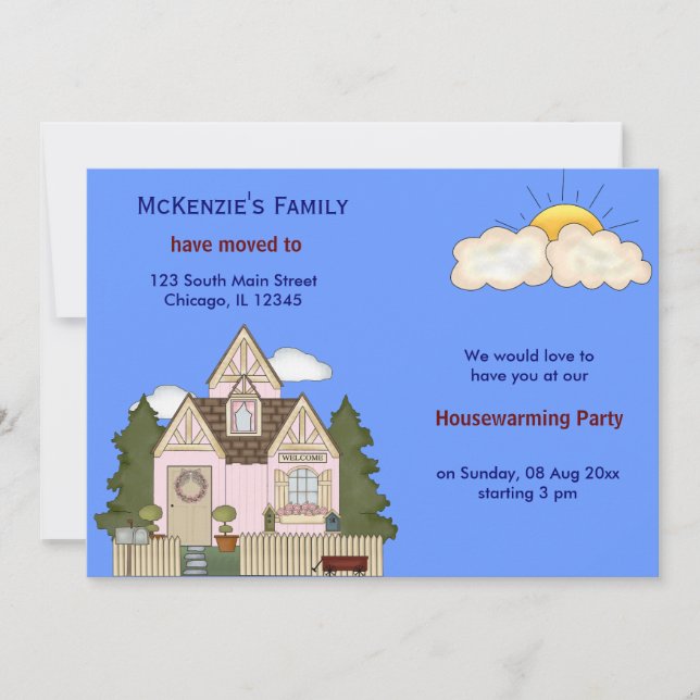 Open House Ankündigung (Vorderseite)