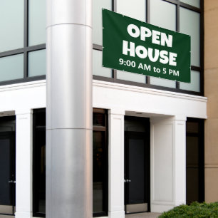 OPEN HOUSE Custom Banner