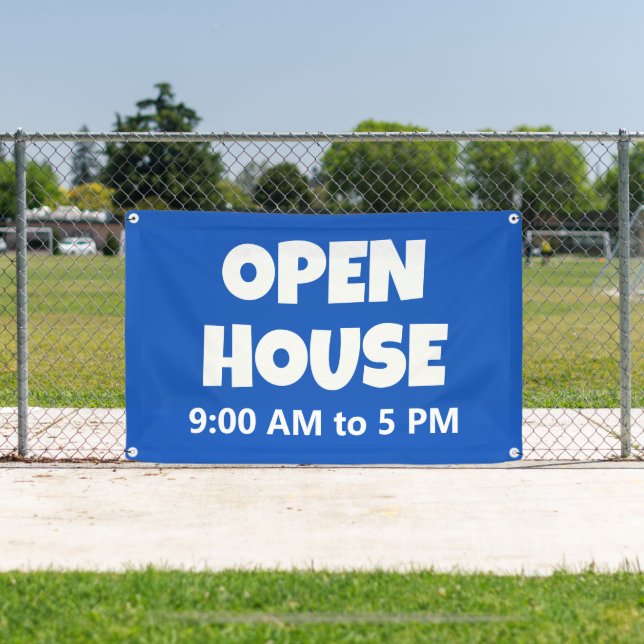 OPEN HOUSE Custom Banner (Insitu)