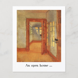 Open House Flyer geben Anzeigen, die Spaß machen