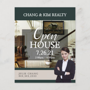 Open House Immobilien Makler Flyer
