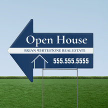 Open House Navy Blue Real Anwesen Company Yard