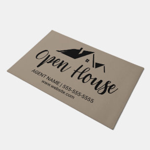 Open House Realtor Door Mat Fußmatte