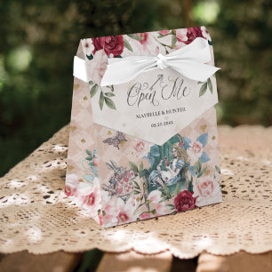 Open Me Chic Vintage Alice im Wunderland Mairytale Geschenkschachtel