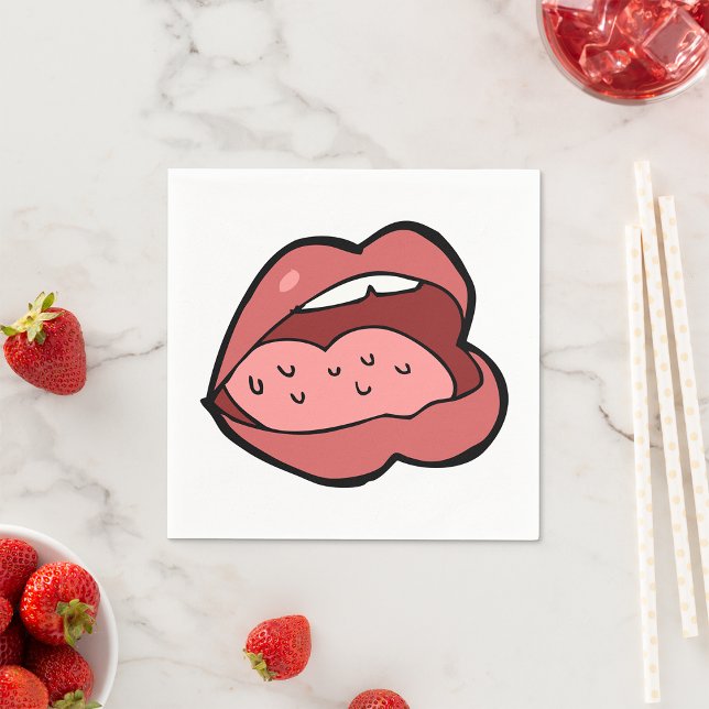 Open Mouth Paper Napkins Serviette (Von Creator hochgeladen)