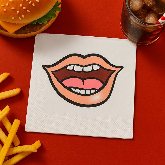 Open Mouth Serviette (Von Creator hochgeladen)