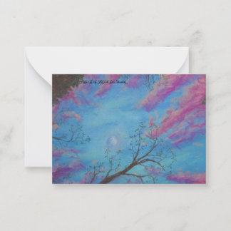 Open Sky Mitteilungskarte