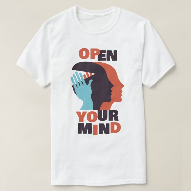 Open Your Mind T-Shirt (Design vorne)