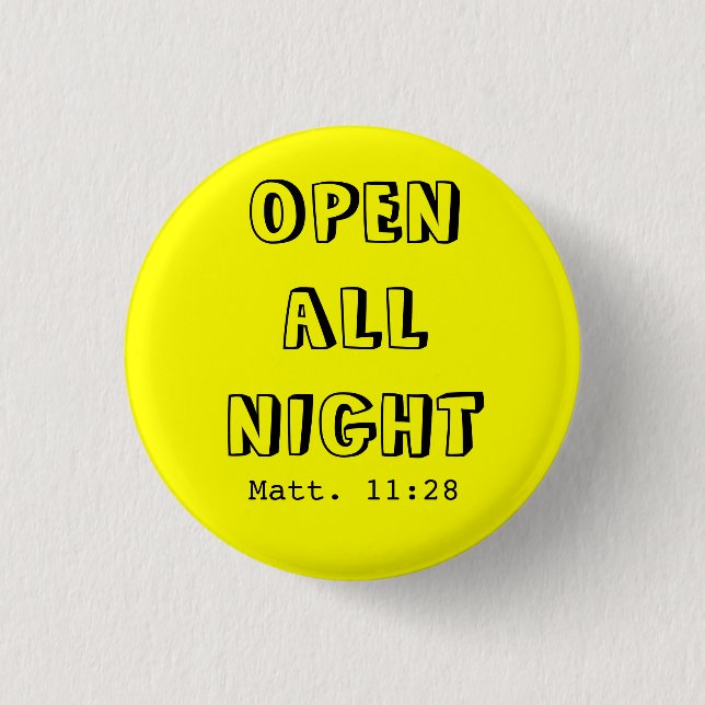 OPENALL NACHT BUTTON (Vorderseite)