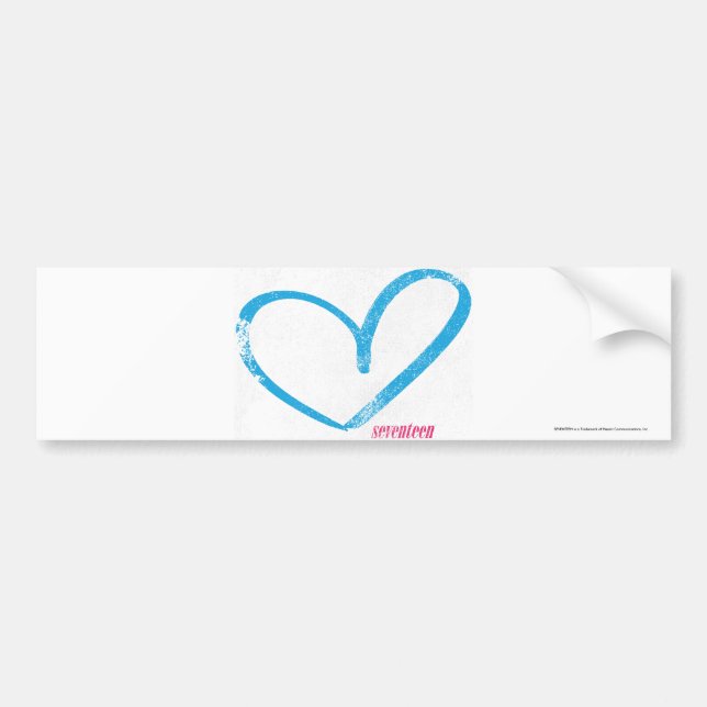 OpenHeart Aqua Autoaufkleber (Vorne)
