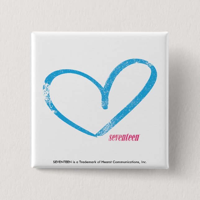 OpenHeart Aqua Button (Vorderseite)