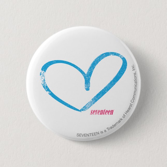 OpenHeart Aqua Button (Vorderseite)