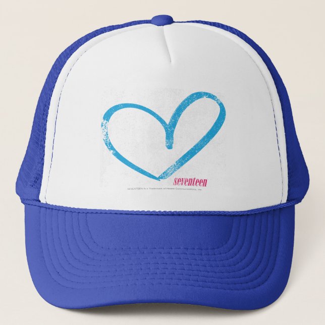 OpenHeart Aqua Truckerkappe (Vorderseite)