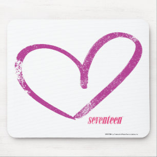 OpenHeart lila Mousepad