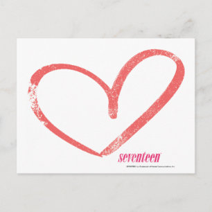 OpenHeart LtPink Postkarte
