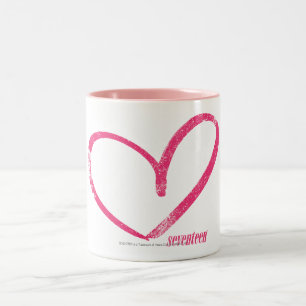 OpenHeart Magenta Zweifarbige Tasse