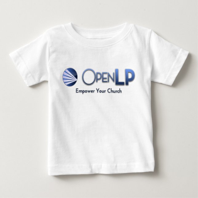 OpenLP Baby Romper T-shirt (Vorderseite)