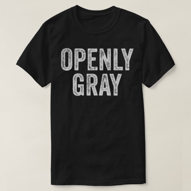 Openly Gray T-Shirt (Design vorne)