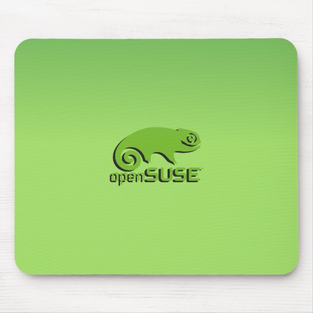 OpenSuse Linux Grün Mousepad (Vorne)