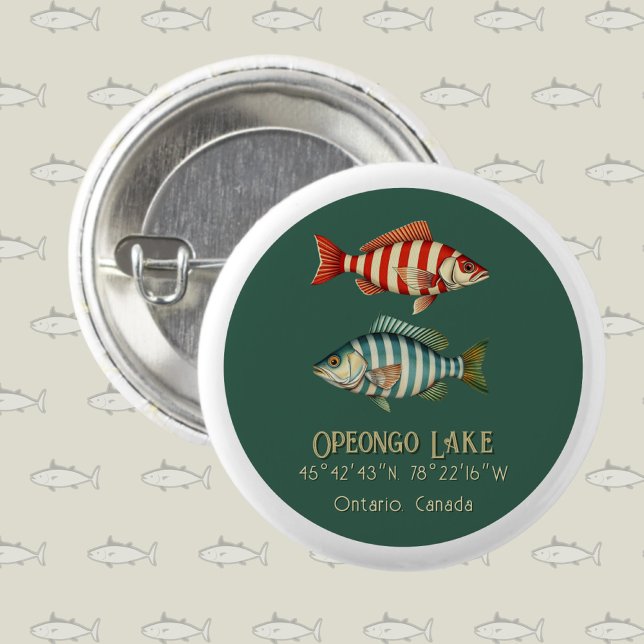 Opeongo Lake Ontario Kanada fischen angeln  Button (Von Creator hochgeladen)