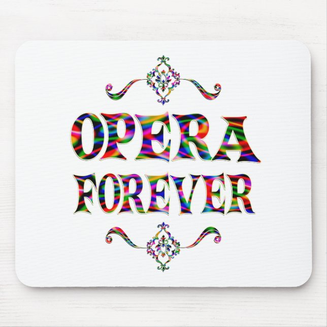 Oper für immer mousepad (Vorne)