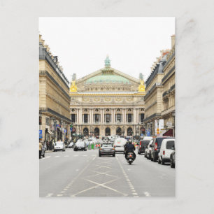 Oper in Paris, Frankreich Postkarte