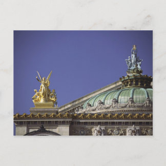 Opera de Paris Garnier in Paris, Frankreich Postkarte