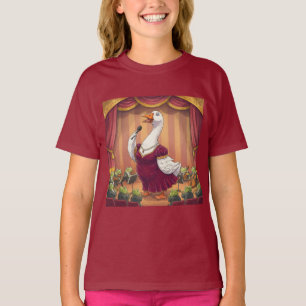 Opera Diva und ihr Orchester von Natasha Us T-Shirt