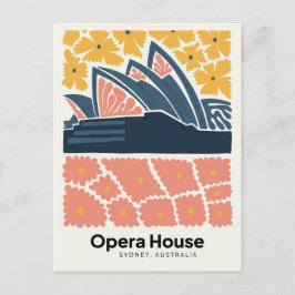 Opera House Sydney Australien Reisen Florenz Postkarte