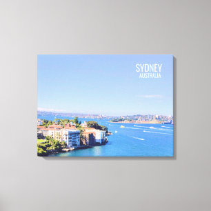 Opera House Sydney Hafen Wasseransicht Canvas Prin Leinwanddruck