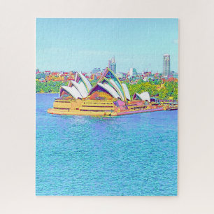 Opera House Sydney Hafen Wasserblick Jigsaw Puzzl Puzzle