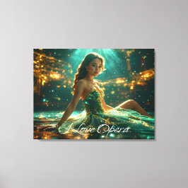 OPERA - I LOVE OPERA LEINWANDDRUCK