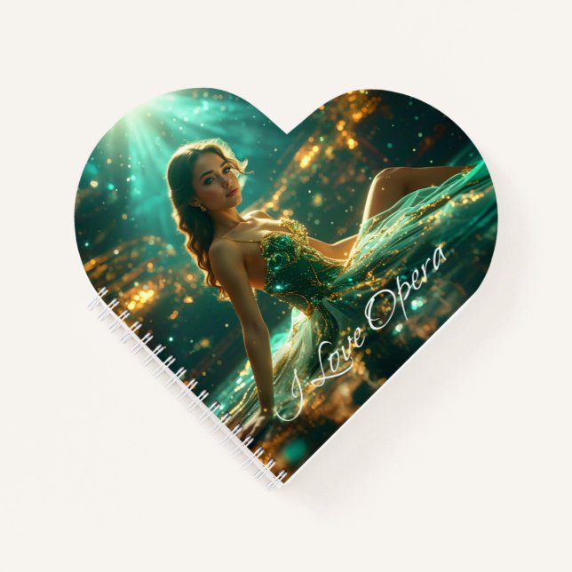 OPERA - I LOVE OPERA NOTIZBUCH (Vorderseite)