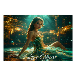 OPERA - I LOVE OPERA POSTER