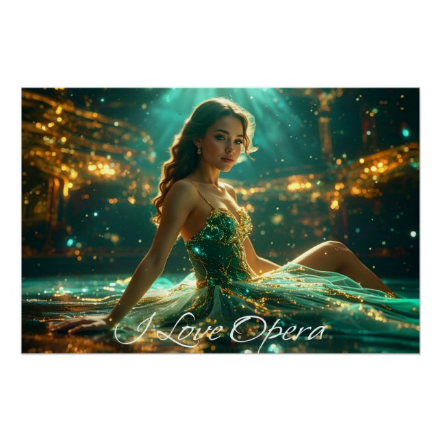 OPERA - I LOVE OPERA POSTER (Vorderseite)