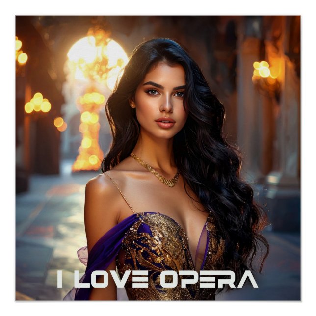 OPERA - I LOVE OPERA POSTER (Vorderseite)