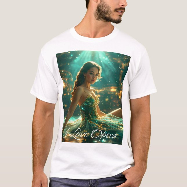 OPERA - I LOVE OPERA T-Shirt (Vorderseite)