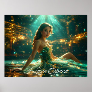 OPERA - ICH LIEBE OPER POSTER